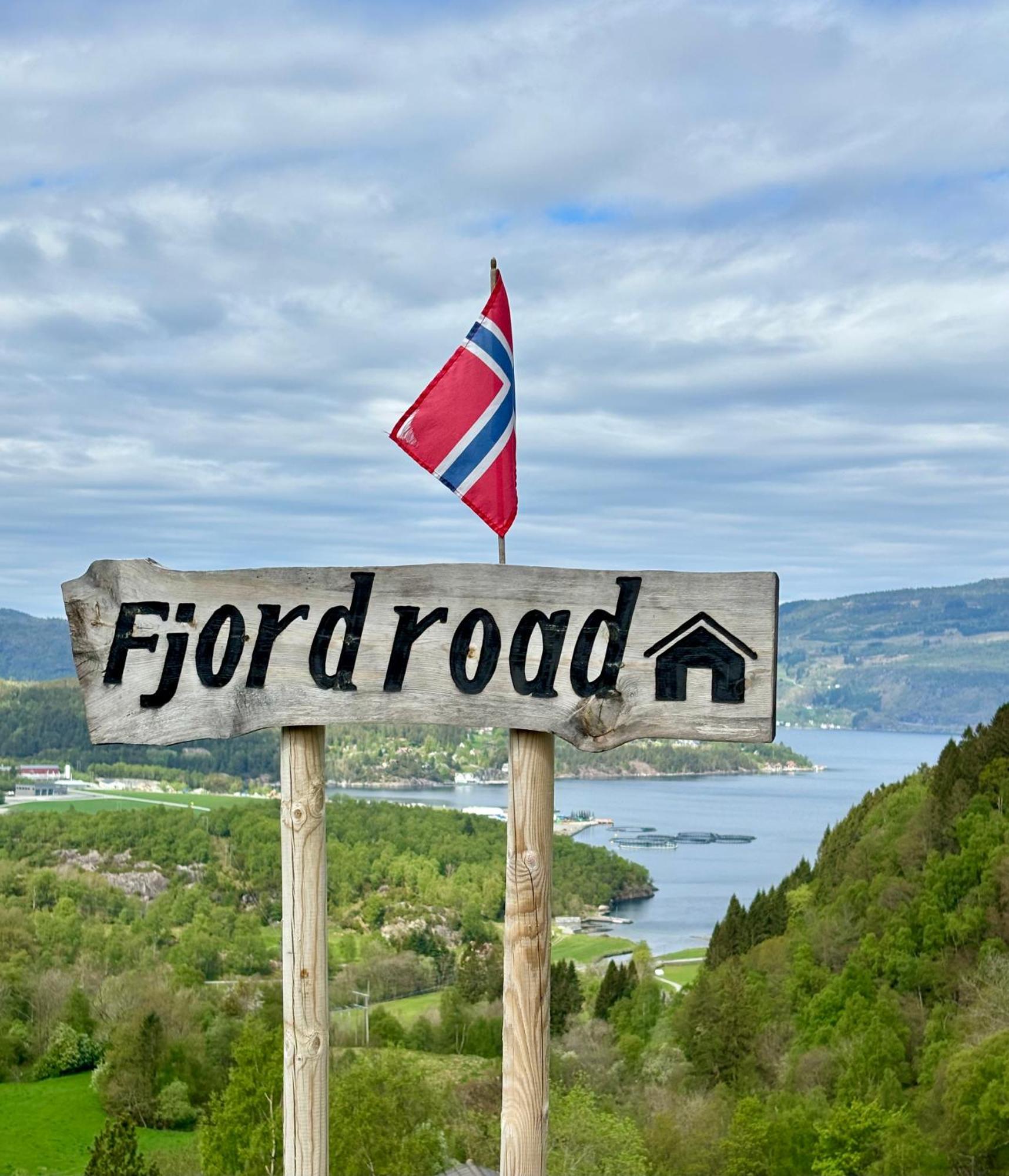 דירות Hjelmeland Fjord Road מראה חיצוני תמונה